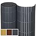 Produktbild Sol Royal PVC Sichtschutz SolVision P14 - PVC Sichtschutzmatte Balkon & Terrasse 100 x 300 cm Anthrazit Sichtschutzzaun Balkon Sichtschutz