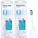 Produktbild SPARSET: 4 Bürsten PHILIPS Sonicare Elite CleanCare Bürstenköpfe Standard (2 x HX7022/07)