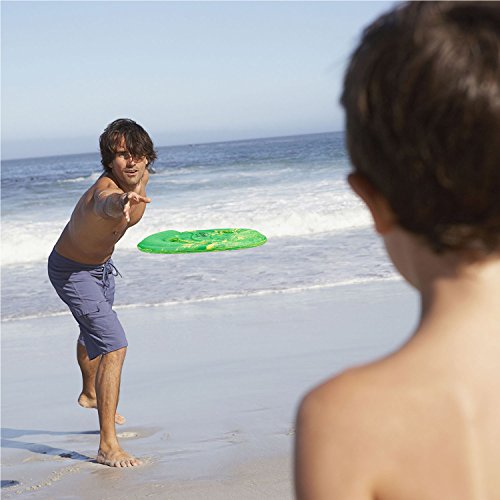 US Sense 9 Inch Flying Frisbee Foam Sport Discs for Adults,Kids,Family,Pet DIY Creativity Cool Throwing Toys Garden/Beach Games 4pack/box Present