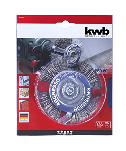kwb Aggresso Power Reinigungsbürste 602600 (Ø 110 mm, gekröpfte Form) - 2