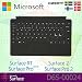 Produktbild Microsoft Surface RT / Pro (2012) / 2 / Pro 2 skandinavische QWERTY-Tastatur mit Touch-Schutzhülle ohne beleuchtete Tasten, OEM-Verpackung, Schwarz (keine Einzelhandelsverpackung)