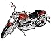 Produktbild Harley Davidson CVO Breakout Kupfer Rot 2014 1/12 Maisto Modell Motorrad mit individiuellem Wunschkennzeichen