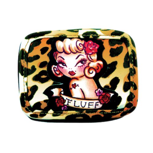 Preisvergleich Produktbild Fluff Pillenbox LADY LEOPARD mit Zipverschluss