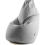 Avalon - Pouf Poltrona Sacco Grande L Jive, Puffo per Sedersi Ergonomico, Pouf a Sacco in Tessuto Antistrappo e Impermeabile,