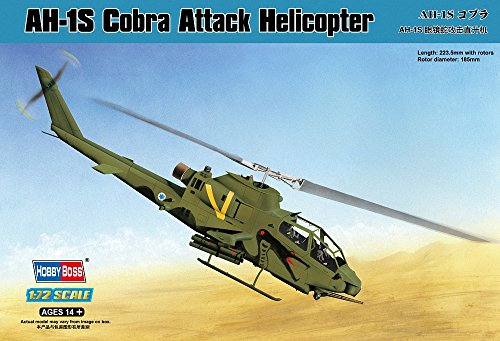 Preisvergleich Produktbild Hobby Boss 87225 Modellbausatz AH-1S Cobra Attack Helicopter