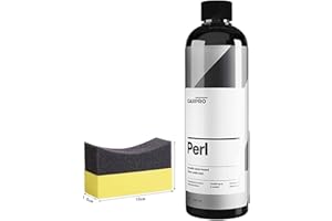 Fiwiko Set – PERL 500 ml de producto de cuidado ideal para goma, plástico, neumáticos, CarPro + aplicador de neumáticos