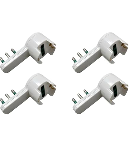 ADATTATORE DOPPIA PRESA TRIPLO 10A CON TERRA, doppia presa