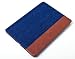Produktbild ICH&DU Tablet-Case Paris | Zubehör für Original Apple iPad Pro 9.7" | Flache Klapphülle im Jeans-Look in blau/braun | mit Aufstellfunktion, Magnetverschluß und Visitenkartenfächern | Schutz-Hülle, Tablet-Tasche, Flip-Cover, Klapp-Cover