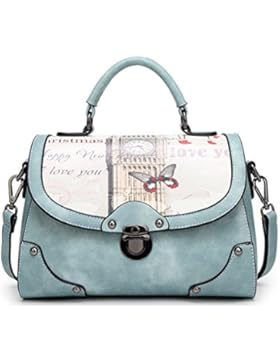 Keshi Cool Damen Handtaschen, Hobo-Bags, Schultertaschen, Beutel, Beuteltaschen, Trend-Bags, Velours, Veloursleder...