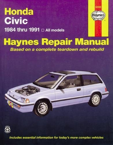 Télécharger Honda Civic, 1984-1991 livre En ligne
