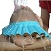 Voberry® 1Pcs Cute Adjustable Baby Shampoo Shower Bathing Bath Protect Adjust Soft Cap Hat New (Blue)