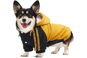 FEimaX Sudadera con Capucha Cálido para Perros Pequeños Mascotas Ropa de Invierno Cachorro Abrigo Chaqueta Suave Camiseta para Perro Gato Chihuahua