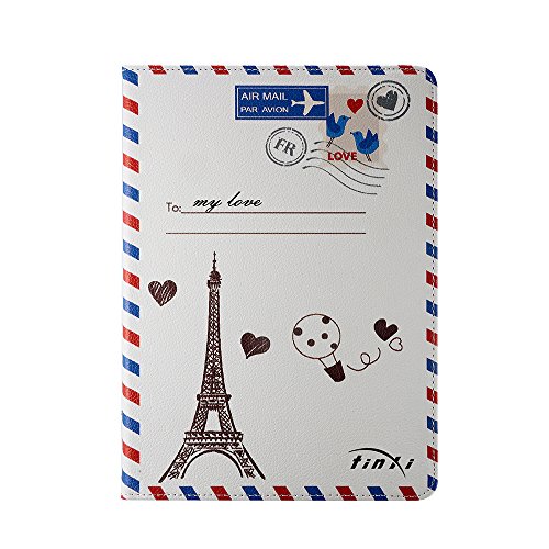tinxi® Kunstleder Tasche für Samsung Tab 3 7.0 Lite T110 T111 T113 T116 7 Zoll (17,78 cm) Tasche Leder PC Tablet Schutzhülle Hülle Etui Flipcase Cover Case mit Standfunktion Gummibänder Briefumschlag (NICHT FÜR Tab 3 7.0 T210 T211 geeignet) - 3