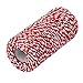 Produktbild PIXNOR 100m Baumwolle Bakers Twine String Kabel für Glas Flasche Geschenk Box Decor Craft (rot + weiß)