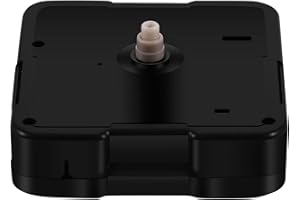 WinTaim Movimento al quarzo, super silenzioso, per orologio da parete, codolo lungo e gambo corto, 8/13/18,5/20/22 mm, fai da te, meccanismo di ricambio di ricambio (senza lancette. serie WT-5168)