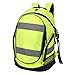 Price comparison product image EURO HI VIS BACKPACK 3 HIGH VISIBILTY COLOURS CYCLING RUCKSACK SCHOOL BAG (Hi Vis Yellow)