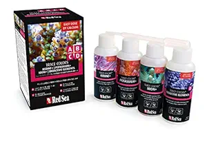 Red Sea R22040?Coral Colors A, B, C, D for Coral, 4?X 100?Ml