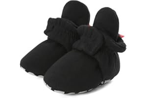 LACOFIA Niemowlęta Chłopcy Dziewczęta Antypoślizgowa Miękka Podeszwa Pantofle Niemowlę Zimowe Buty do łóżeczka