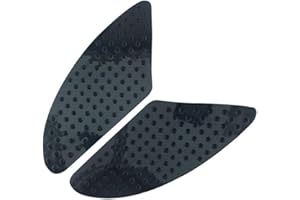 yufana Adhesivo antideslizante para Depósito de Combustible de Motocicleta, Almohadilla Para Depósito De Gasolina, Protecor Depósito, Adhesivo de Goma para Depósito de Combustible (Negro)
