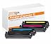 Produktbild Printer-eXpress 4er Set XL Toner ersetzt HP CB540A, CB541A, CB542A, CB543A, 125A
