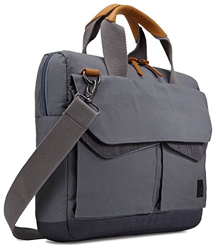 Case Logic LoDo Attache Tasche f  r Notebooks bis 39 6 cm  15 6 Zoll  Graphite Grey