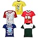 Goodway Boys Pack of 5 Theme Did you knowTheme Printed T-shirts RS.699.00