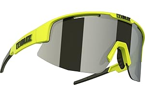 BLIZ Sportbrille Matrix CAT 3 Lime Green Frame Glas Smoke with Silver Mirror 52104-71