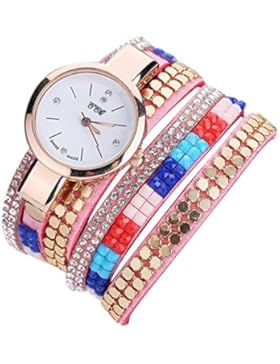 Ouneed® Uhren, Frauen-Armbanduhr-Kleid-Quarz-Uhr