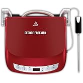George Foreman Precision Fitness Izgara, Akıllı Sıcaklık Sens&ouml;r&uuml;, 5 Farklı Mod, Contact Grill, Panini ve Sandvi&ccedil; Izgara, 29 X