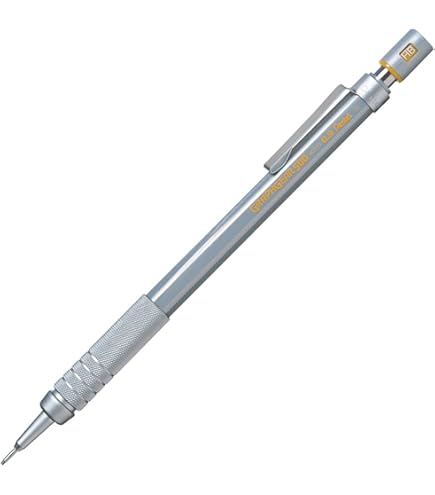 Vulpotlood Bic Criterium HB 2mm met gum metalen clip - Wuestman