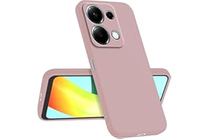 Longstong Funda Compatible con Redmi Note 13 Pro 4G / Poco M6 Pro 4G (6.67"), Delgada Antigolpes Personalizada Diseño Minimalista - Polvo de Arena