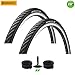 Produktbild 2 x Continental All Ride Fahrrad Reifen Reflex + 2 Schläuche AV 37-622