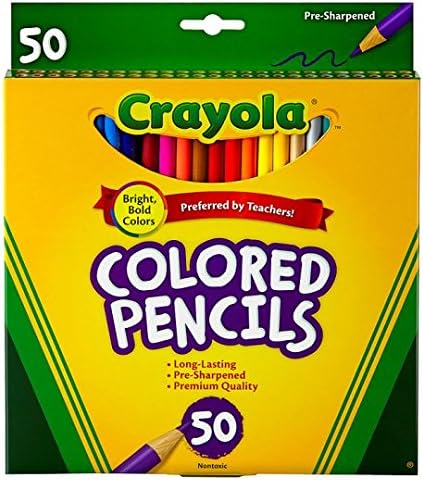 Crayola 50 Pack Colouring Pencils