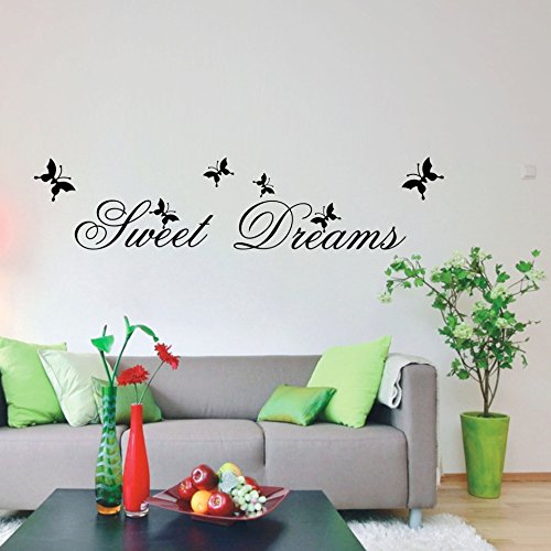 MFEIR® Wandsticker schlafzimmer „Sweet Dreams“ 25 x 70cm - 2