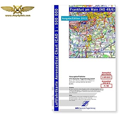 Dfs Icao Luftfahrtkarte 2015 Frankfurt 1500000 No 49 - 
