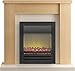 Produktbild Adam Solus Kamin Suite in Eiche mit Eclipse E Fire in schwarz, 99,1 cm