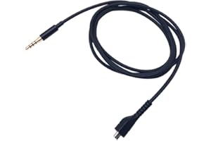 Jerilla Replacement Wire for SteelSeries Arctis 3/5/7/Pro/Pro Wireless Gaming Headsets, 1.2m/3.9fts Black Audio Wire