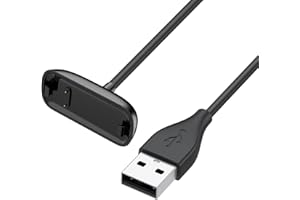 MohLythrix Charger Compatible with Fitbit Inspire 3 Charging Cable Magnetic Fast USB Cord Dock Replacement for Inspire 3 Fitness Tracker, 3.3ft