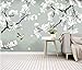 Produktbild Tapeten Vliesstoff Hd Neue Chinesische Handgemalte Ginkgo Biloba Blume Und Vogel Wandbild Wohnzimmer Sofa Sofa Tv Tapete Tapete150*105Cm