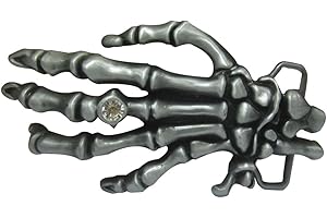 LKMY Novelty Men's Belt Buckle,Western Cowboy Skull Belt Buckle for Mens Womens