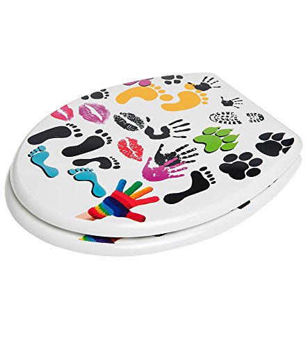 WC Sitz, hochwertige Oberfläche, einfache Montage, stabile Ausführung, Crazy - 2