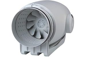 S&P 5211364500 TD-250/100 SILENT T Ventilatori Elicocentrifuga In-Line Ultrasilenziosi, 230-240 V, 50/60 Hz