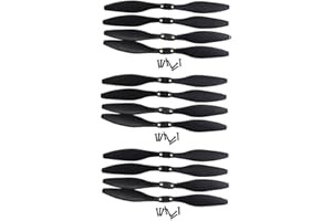 ZYGY 12Stück Luftschrauben für HS720 HS720E Luftaufnahmen Klappbar Bürstenlos Quad-Rotor-Drohne