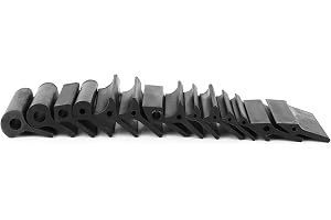 Ejoyous 14PCS Slipblock Poleringsslipdyna Konturslipdyna Flexibel Slipdyna Gummisandpappersslipram med 3 Former för trä Bil Vägg Metall