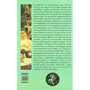 Latín y mentiras: Selección de pensamientos sobre el arte de educar (El Club Diógenes)