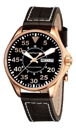 Preisvergleich Produktbild Hamilton Khaki Aviation Pilot 38mm H64445595
