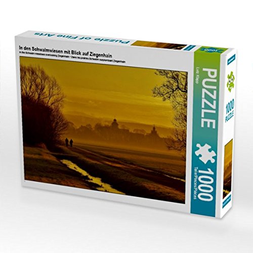 Preisvergleich Produktbild in Den Schwalmwiesen mit Blick auf Ziegenhain 1000 Teile Puzzle Quer
