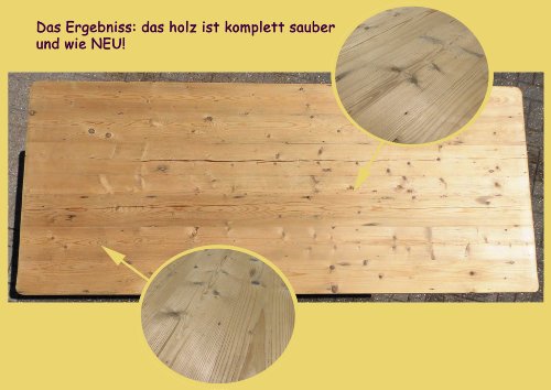 Möbelwachs Entferner Konzentrat Entwachser Ölentferner Fettentferner Teaköl Öl (500 mL.) - 5