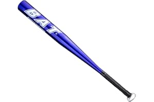 BIGTREE 34 Pollice Mazza da baseball Mazza leggera in lega di alluminio Racchetta Softball Sport all'aria aperta per giovani Adulti 86,4 cm Nero Rosso Blu Argento a scelta 34"