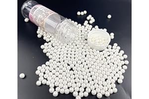 SONSMER Sprinkles Pearl Sugar Candy - Décoration comestible pour gâteaux - 7 mm - 120 g - Pour fête de mariage, fête de Noël - Doré